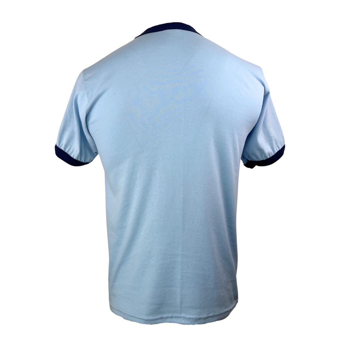 Blue and Navy Ringer T