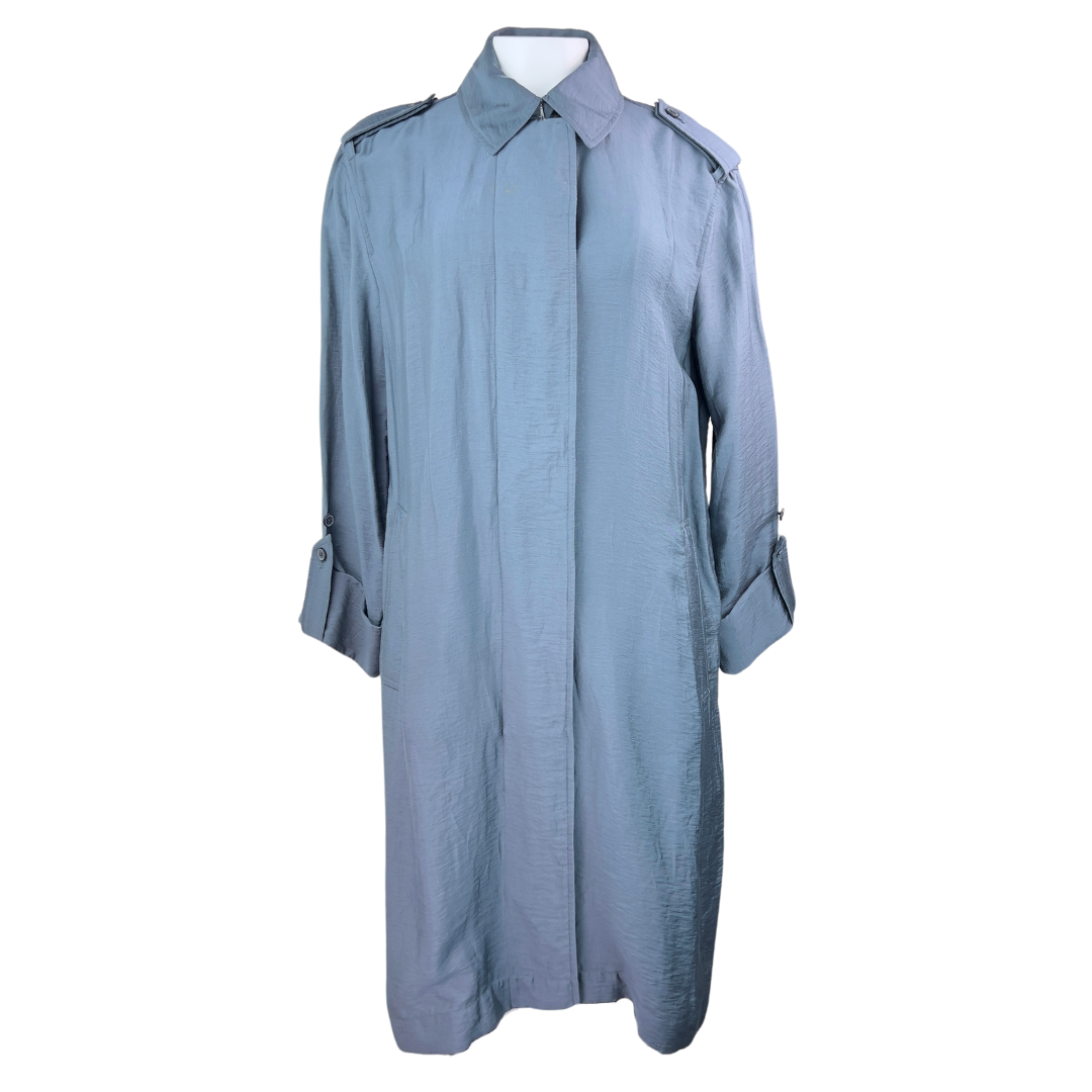 Club Monaco Light Blue Trench Coat