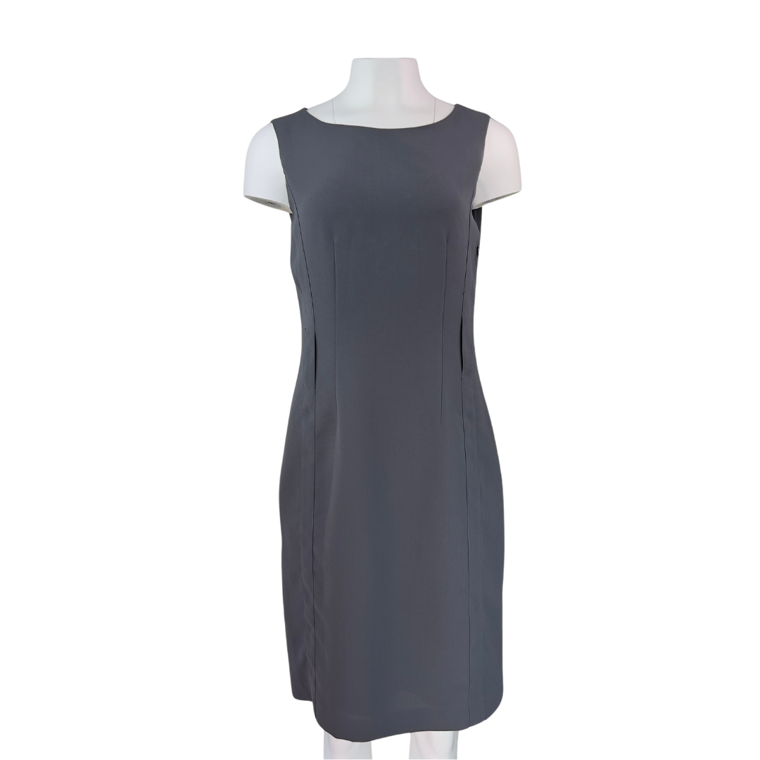 calvin klein grey sheath dress Calvin Klein Women's Sleeveless Foil Printed Sheath Dress