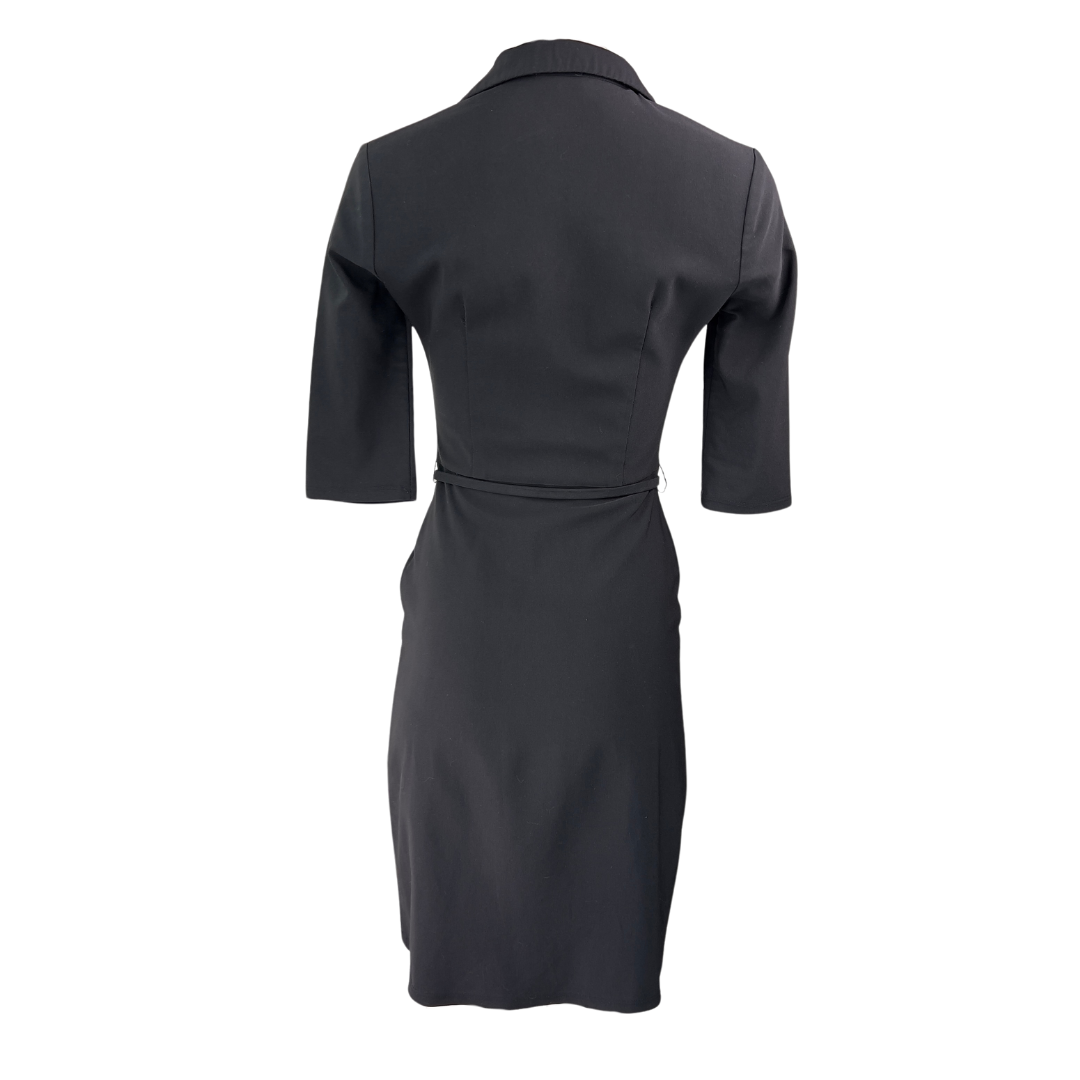 Black 3/4 Sleeve Pencil Dress