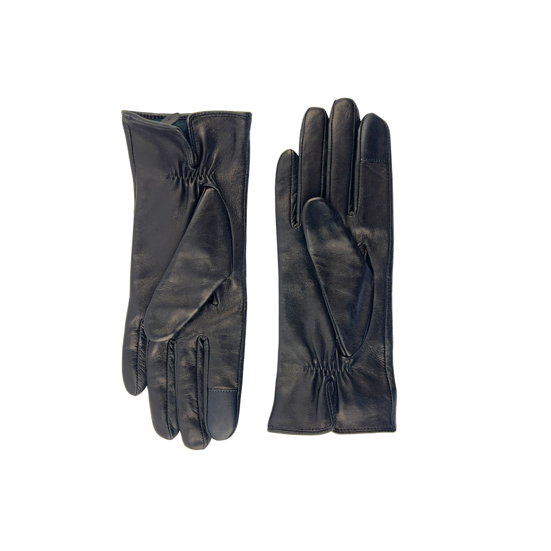 Kate Spade Leather Gloves with Bow on Wrist