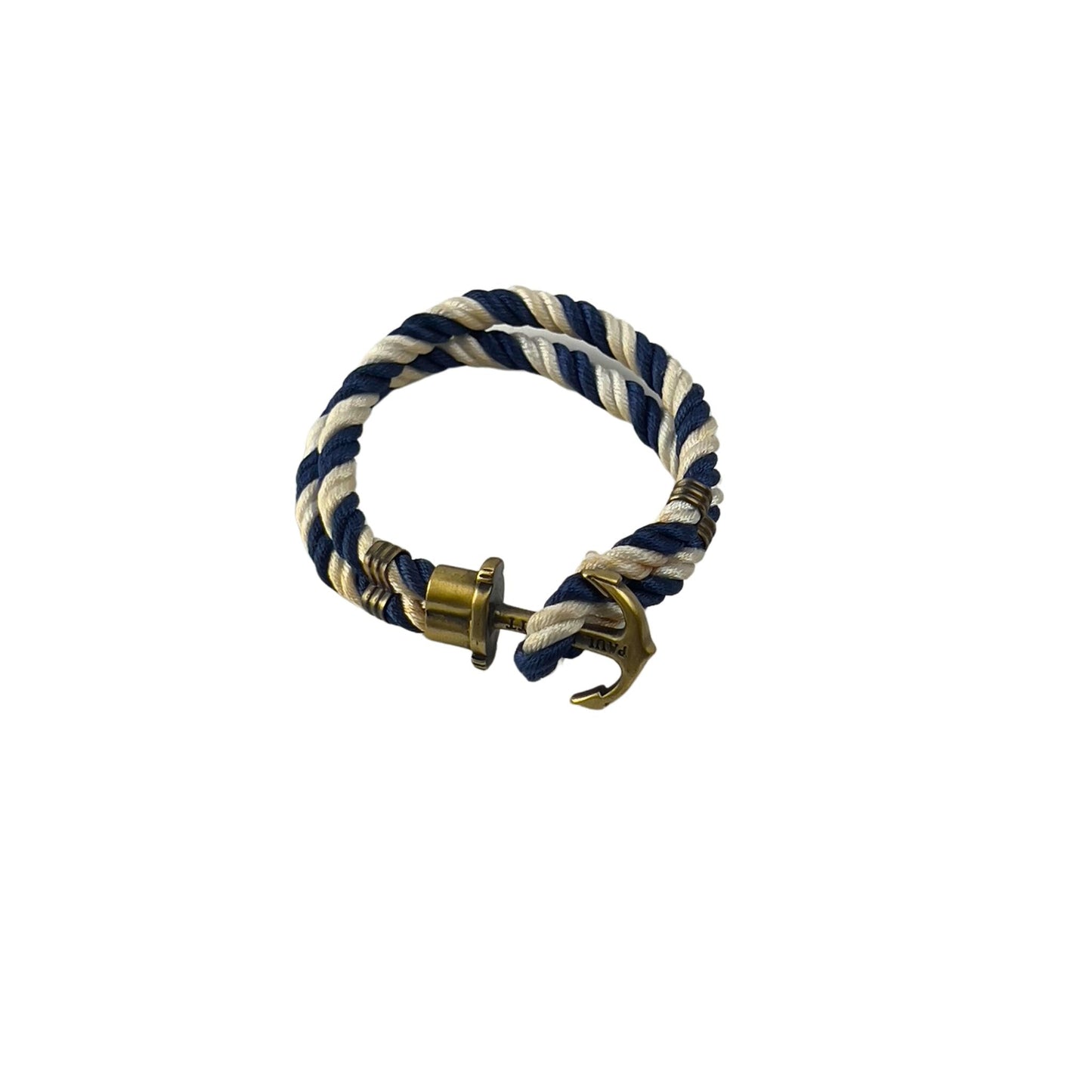 Paul Hewlitt Navy and White Sailor Bracelet