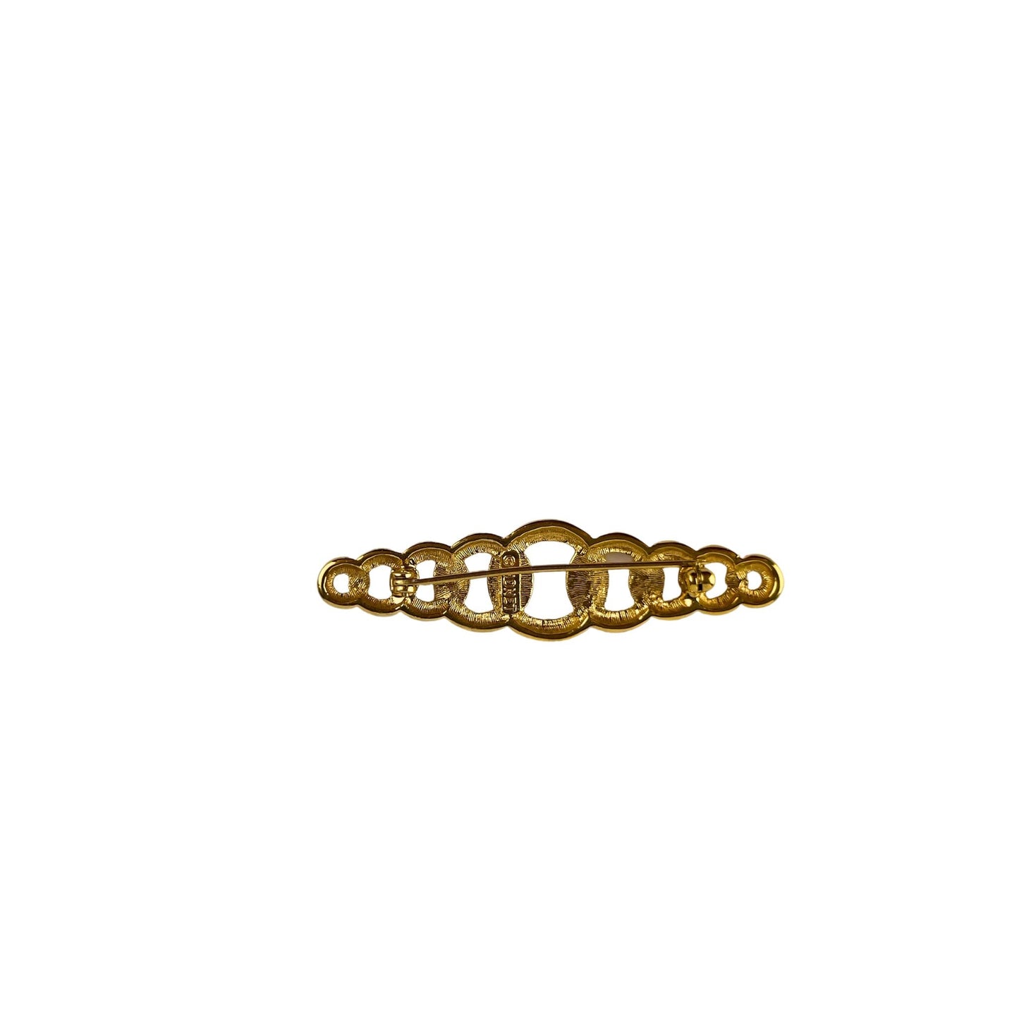 Nine Gold Ring Brooch