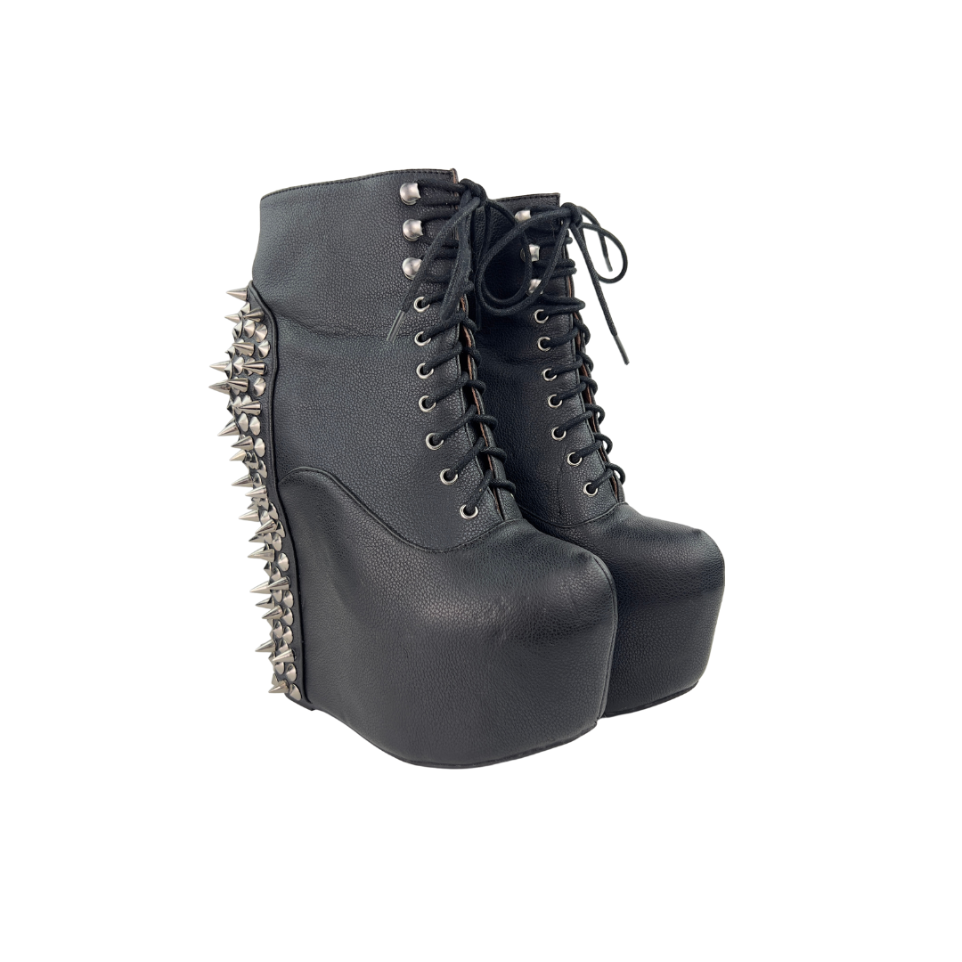 Jeffrey Campbell Damsel Spike Wedge Boots