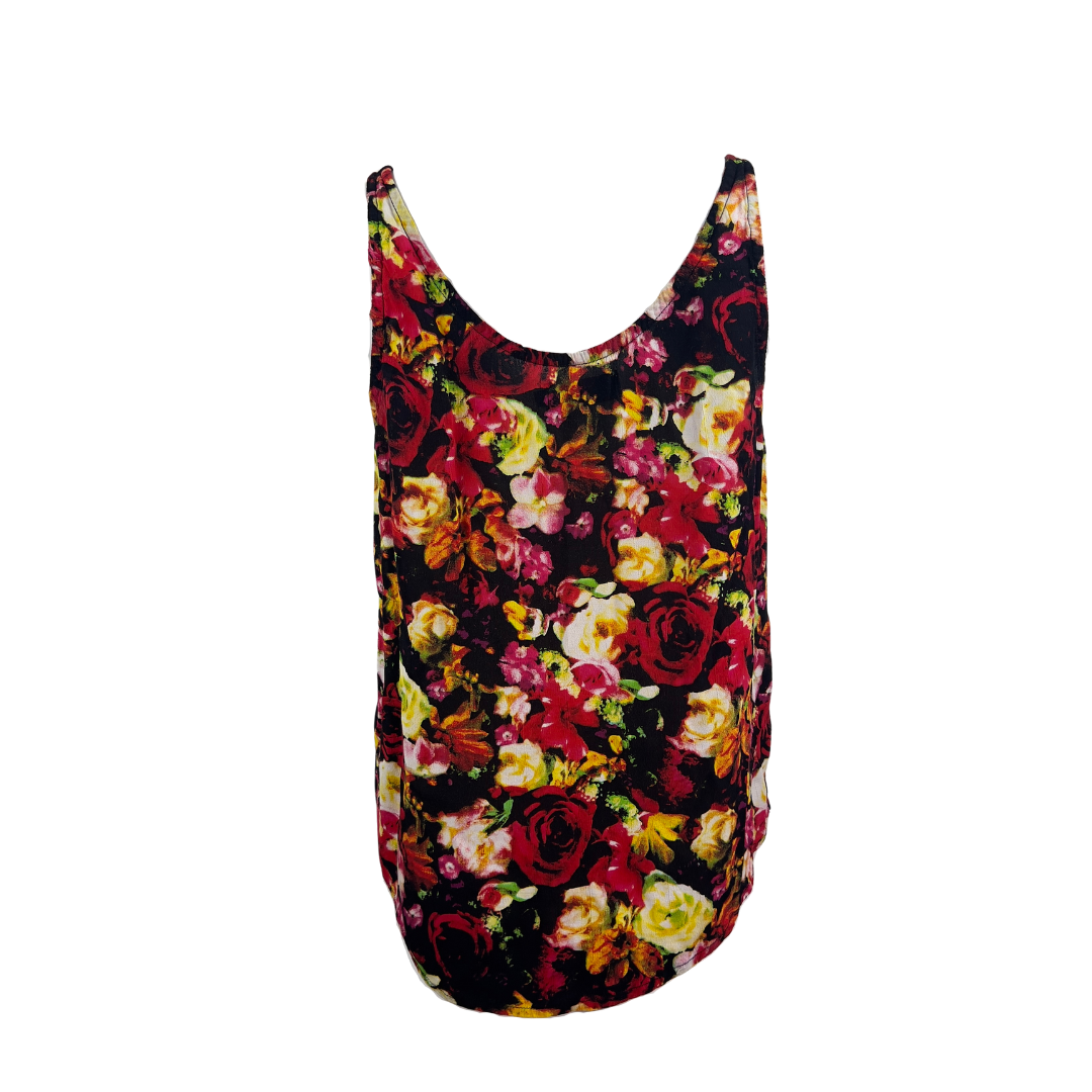 Motel Rocks Rose Print Tank