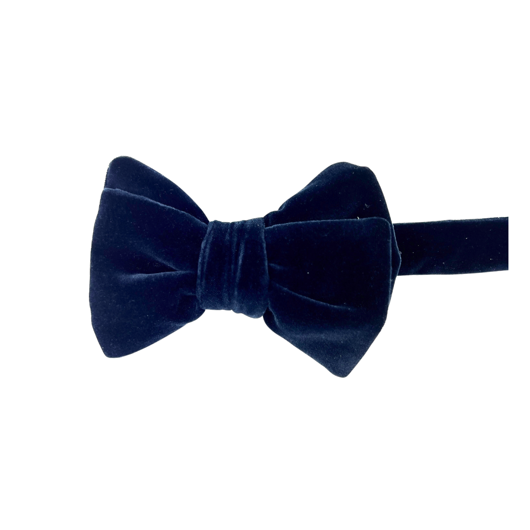 Navy Velvet Tom Ford Bow Tie