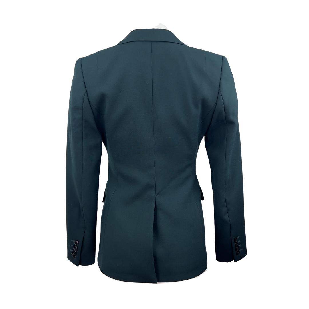 Reiss Forest Green Blazer with Notched Lapel