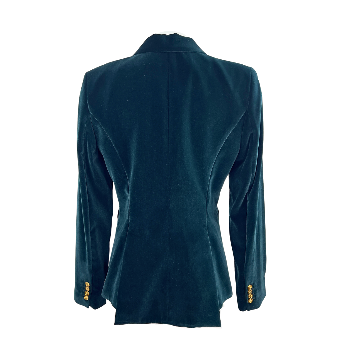 Smythe Green Velvet Blazer
