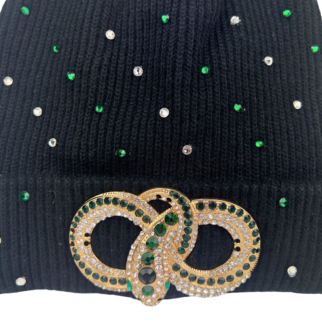 Aldo Snake Beanie with Jewels