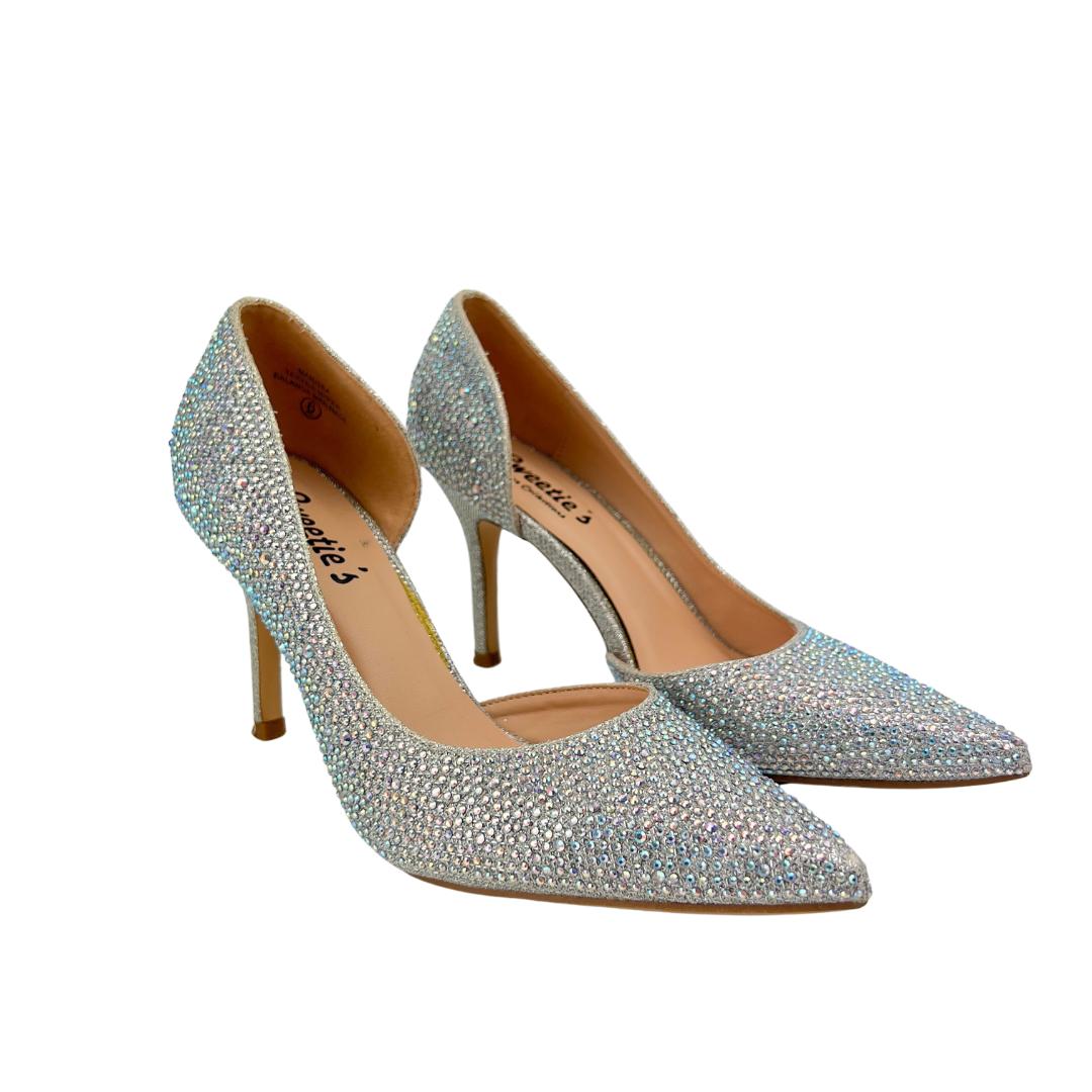 Sweeties Silver Crystal Pump