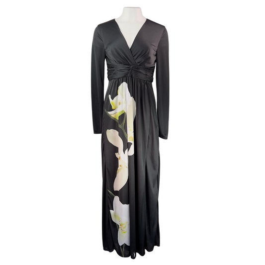 Altuzarra for Target Black Gown with Orchid