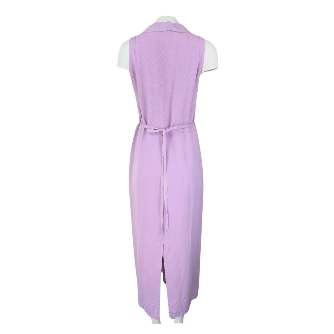 Balance Lilac Sleeveless Button Up Dress