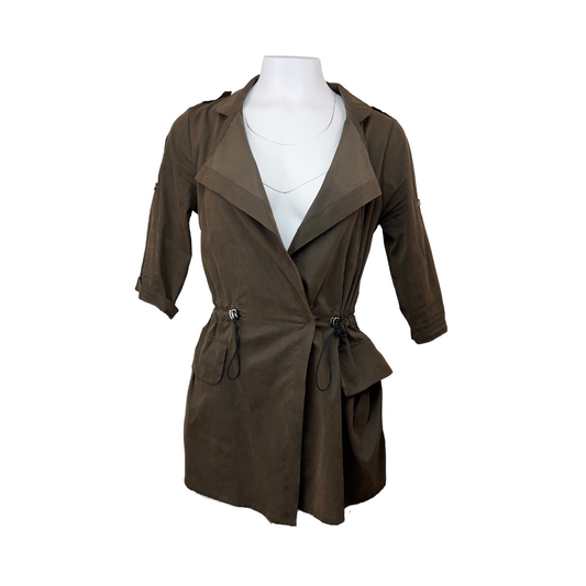 Brown Lightweight Safari Blazer