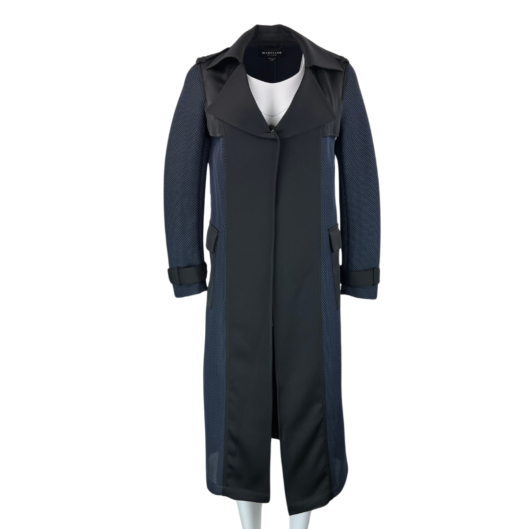 Marciano Navy and Black Trenchcoat