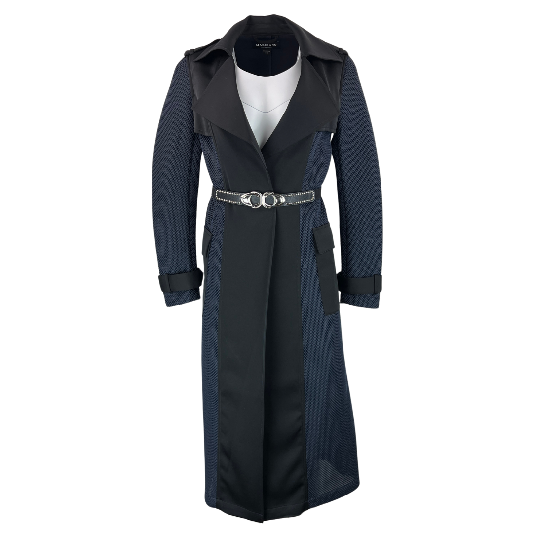 Marciano Navy and Black Trenchcoat