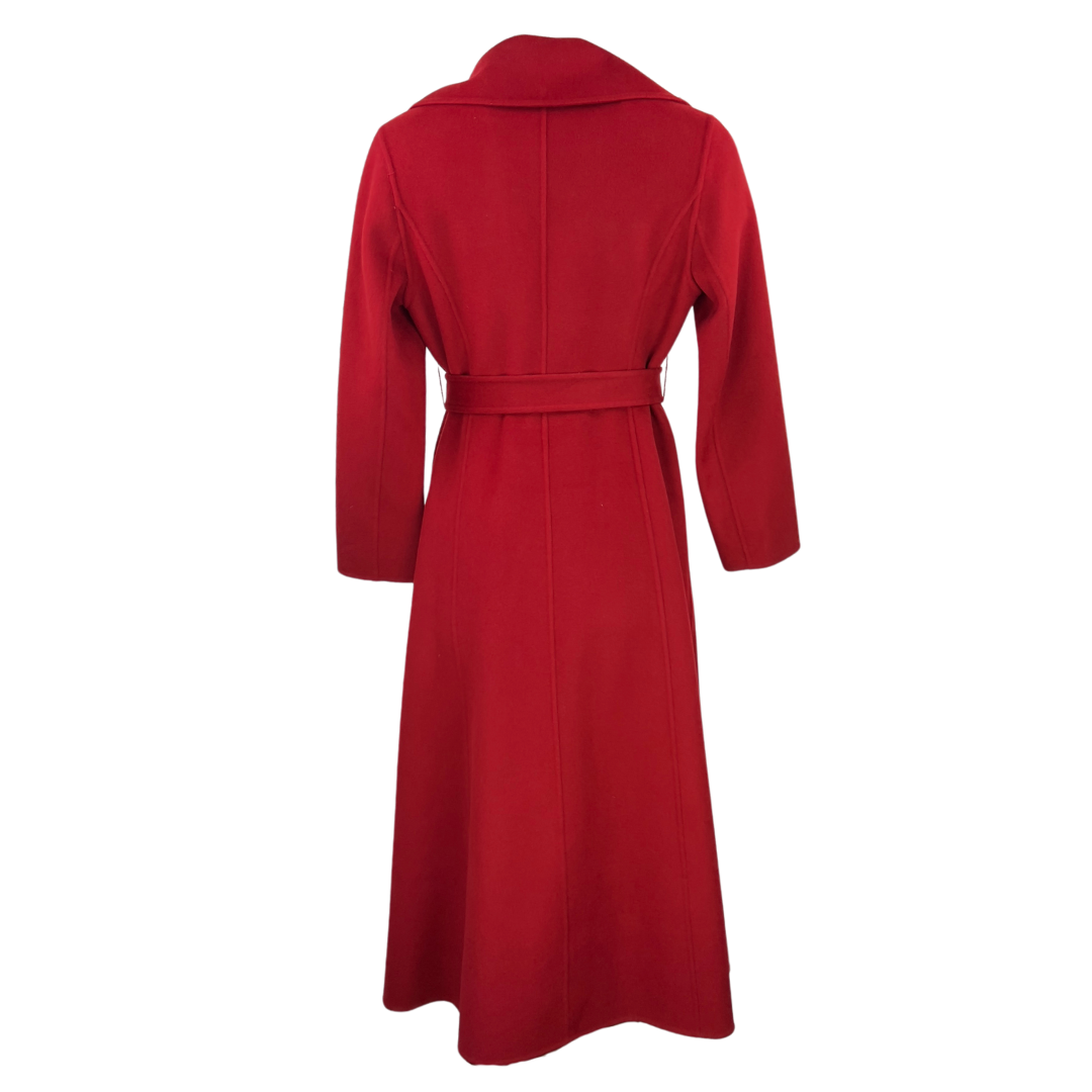 Royal Roland Red Wool Overcoat