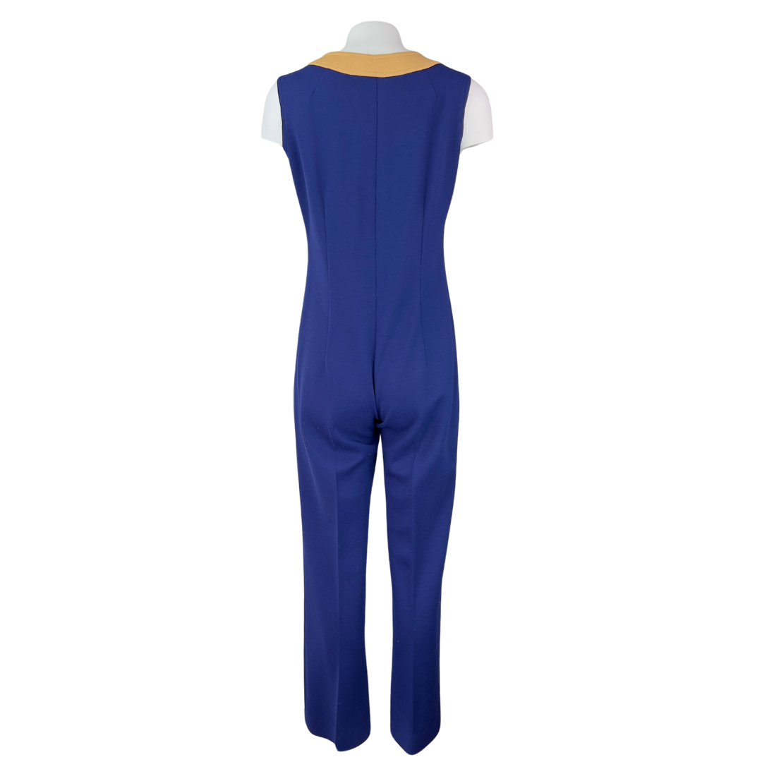 Vintage 70's Navy Jumper with Matching Jacket