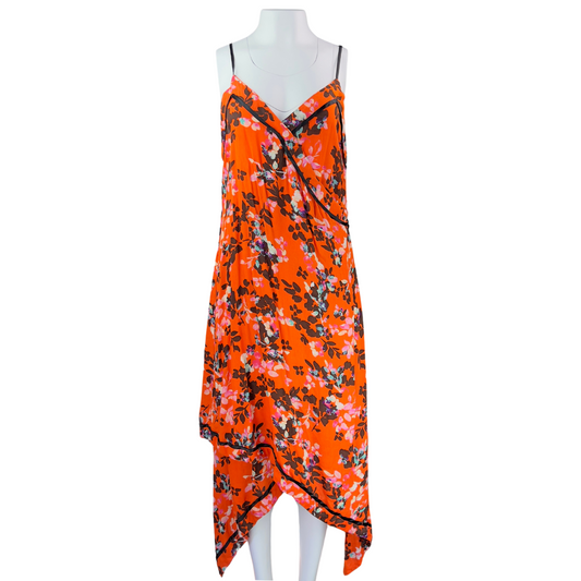 Zingara Orange Floral Sundress