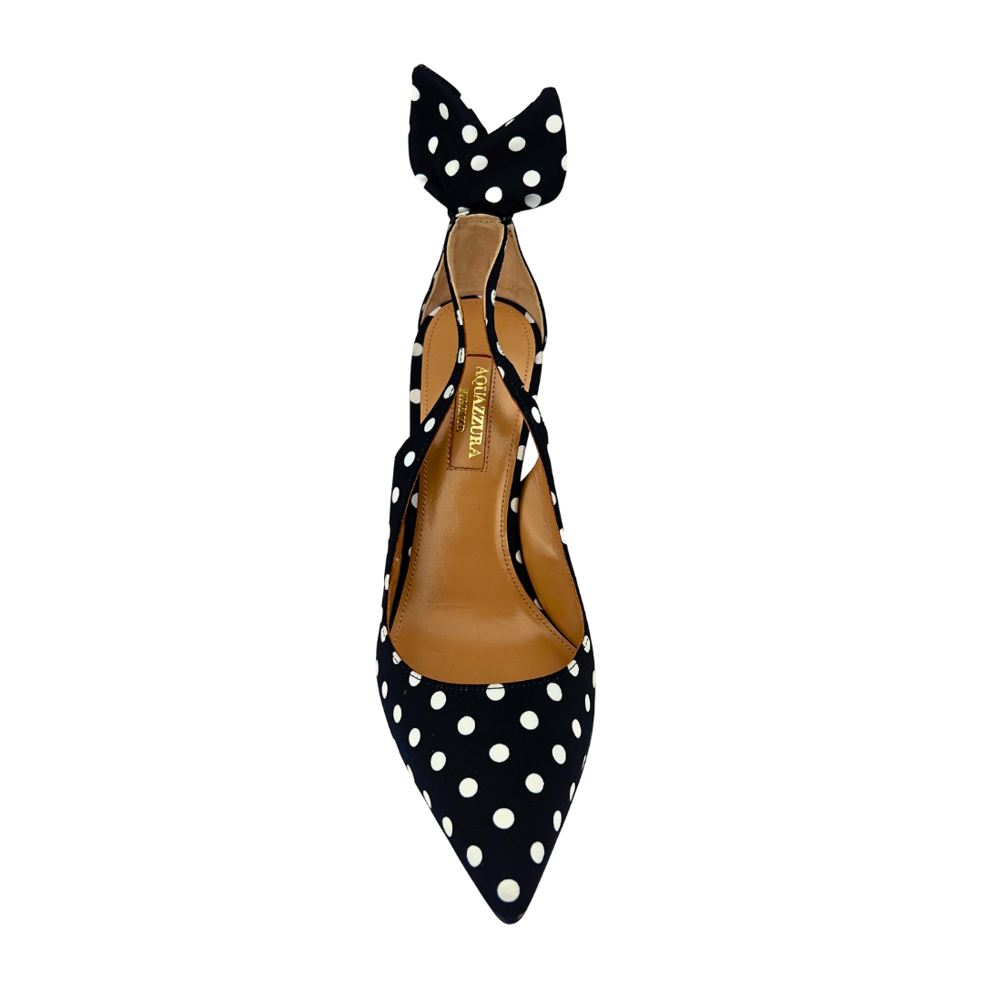 Acquazzura Polka Dot Pumps Deneuve 105