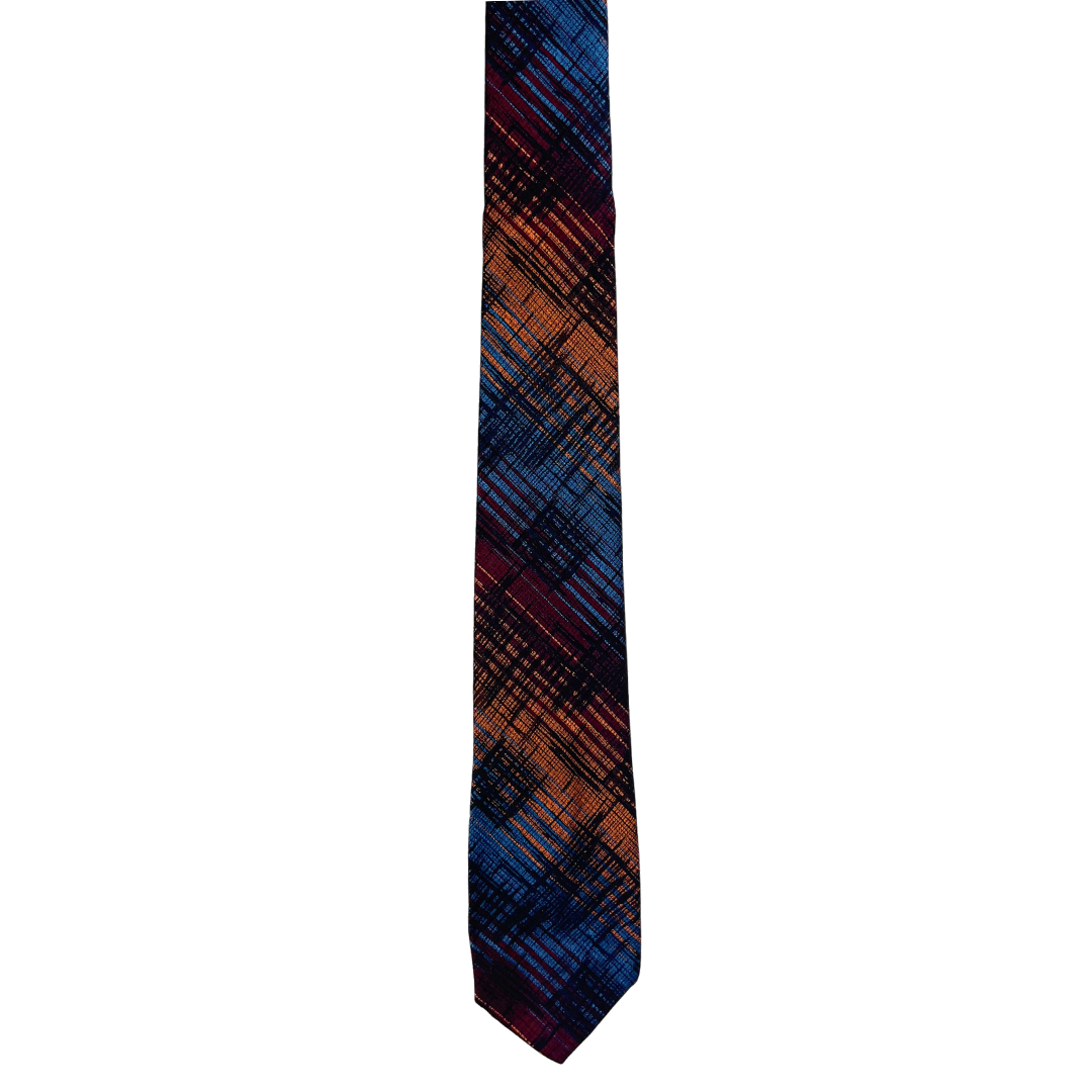 Black, Blue, Orange and Burgundy Lines