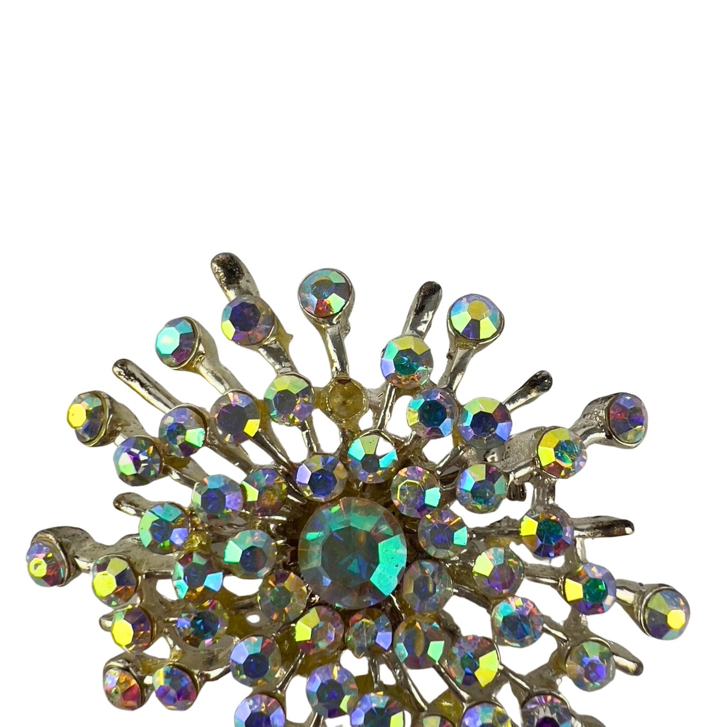 Iridescent Snowflake Brooch