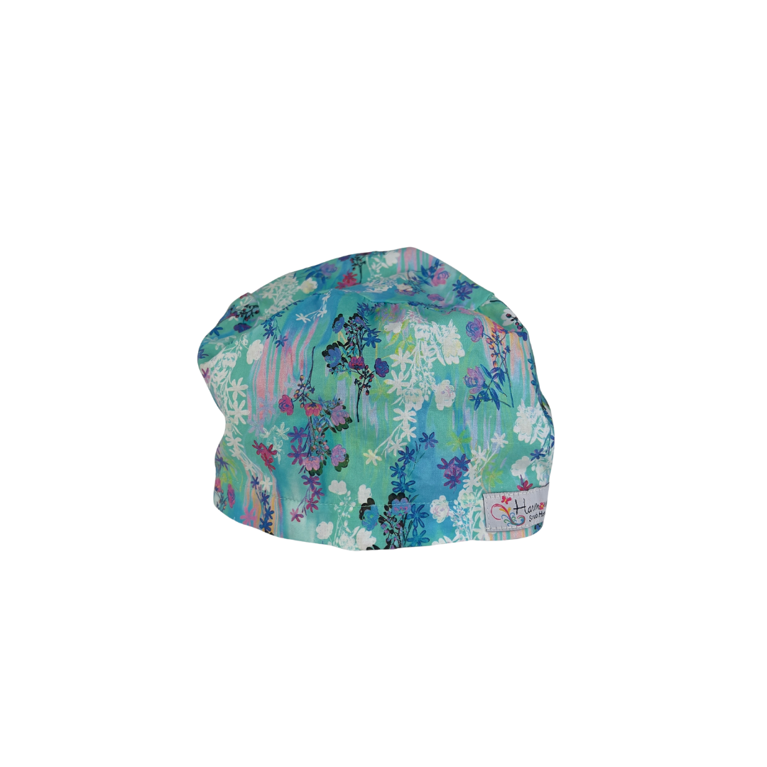 Cherry Blossom Scrub Hat