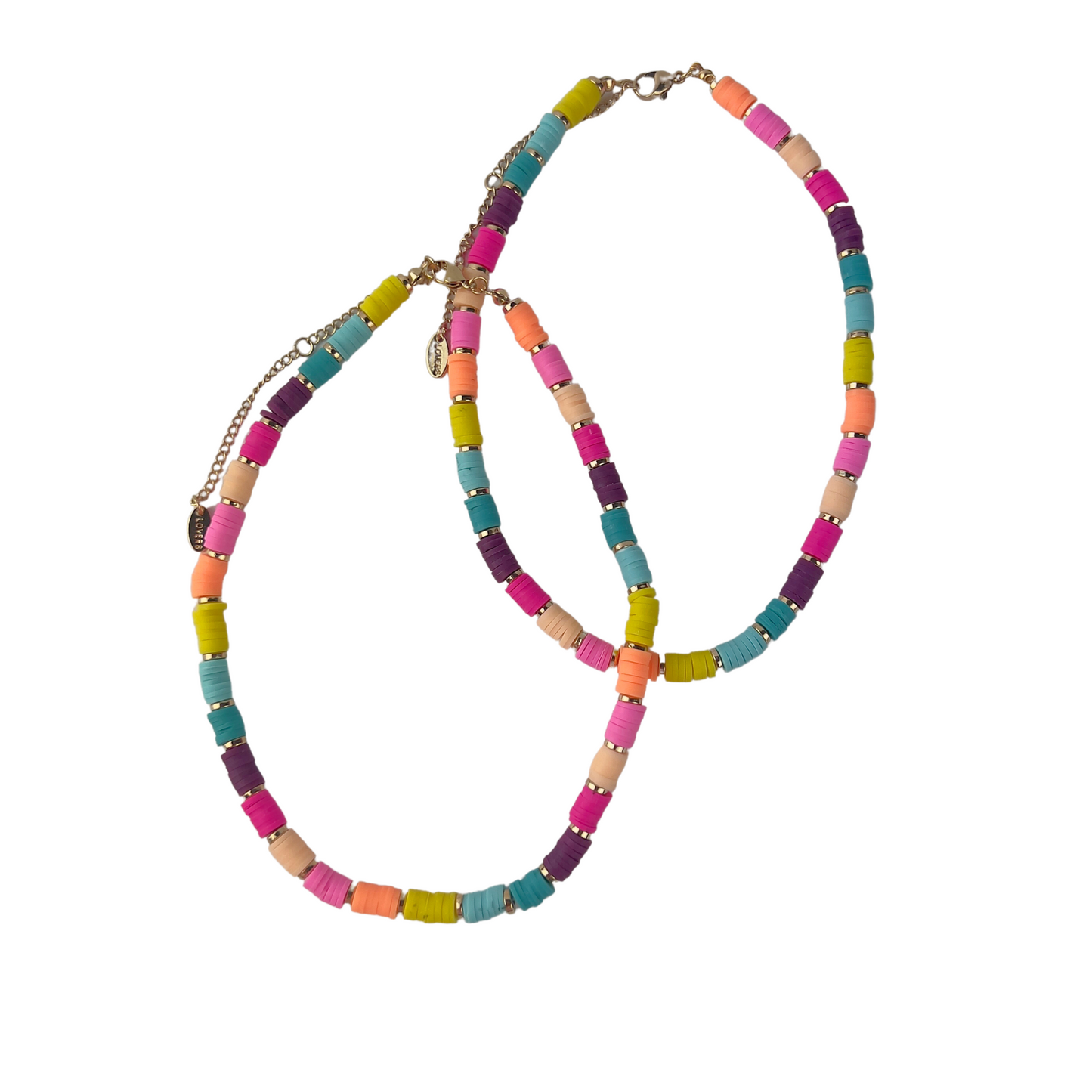 Multi Color Beaded Necklace