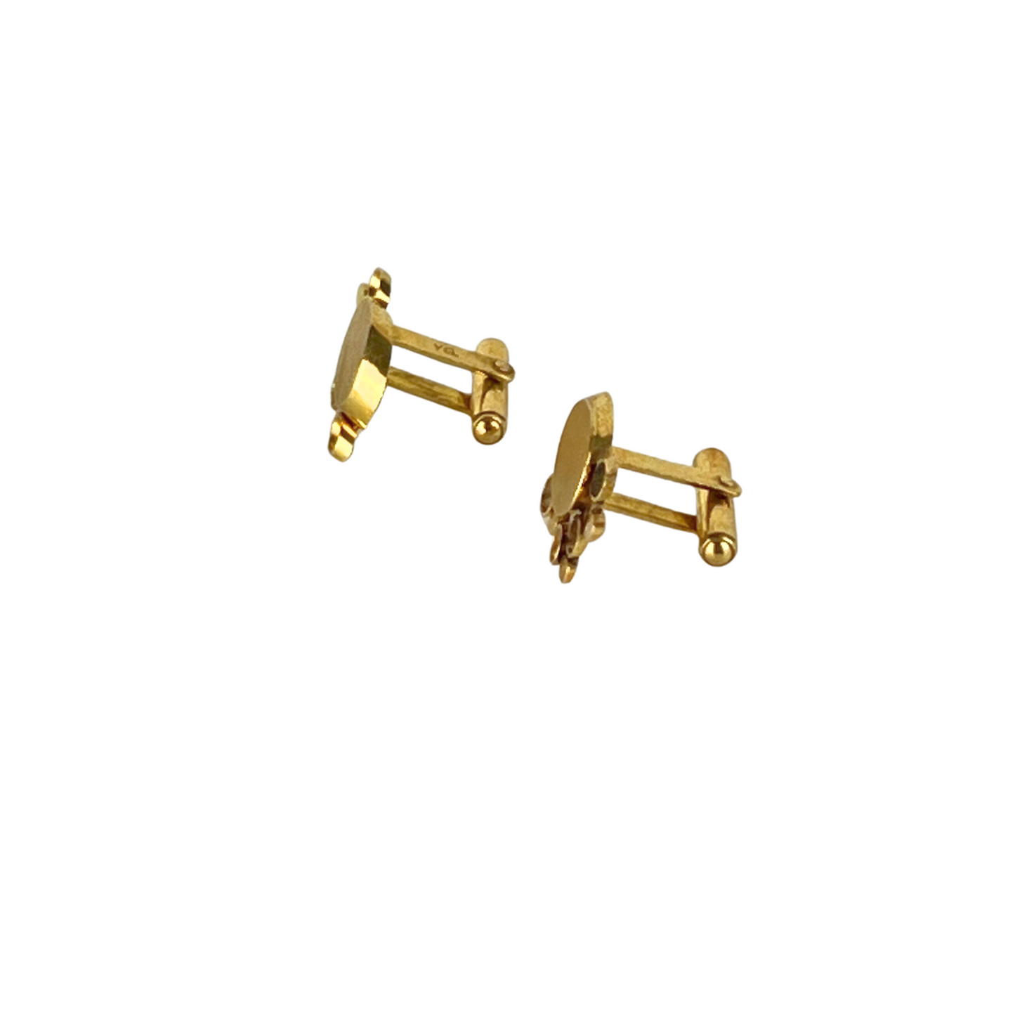 Gold Bubble Cufflinks