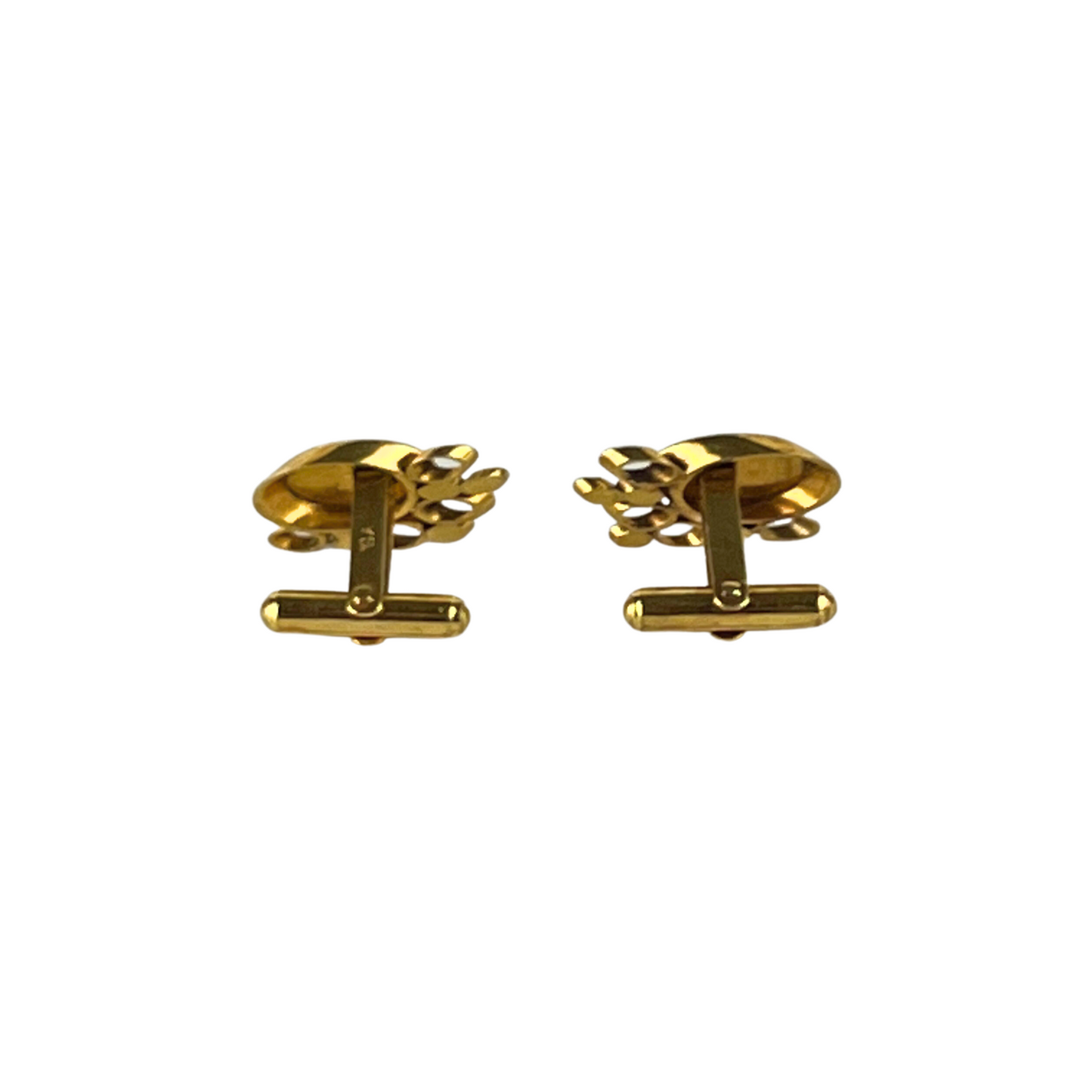 Gold Bubble Cufflinks