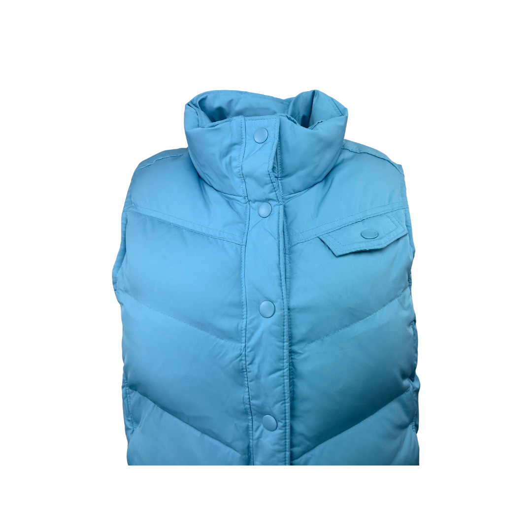 Gap Baby Blue Puffer Vest
