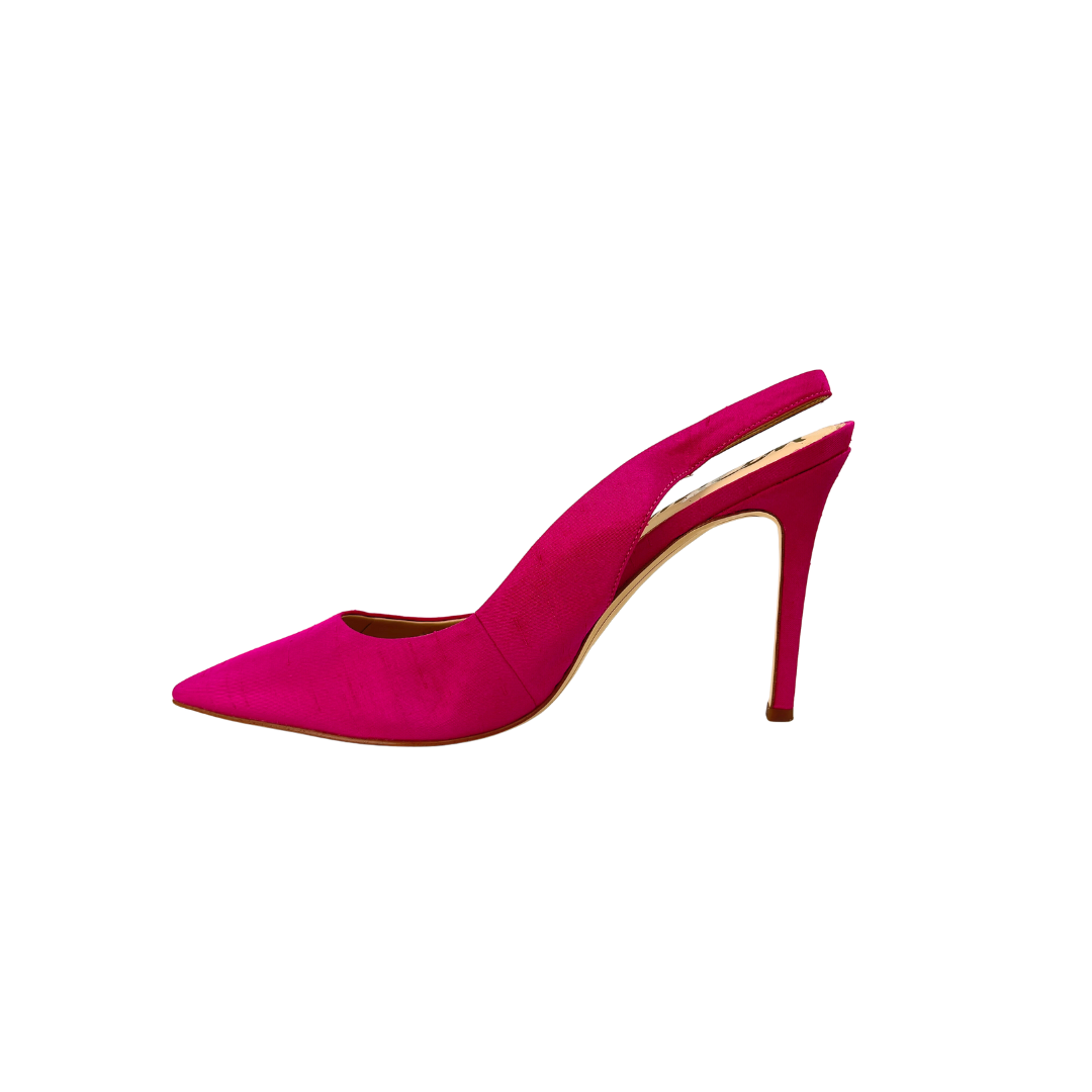 Sam Edelman Hot Pink Slingback Heels