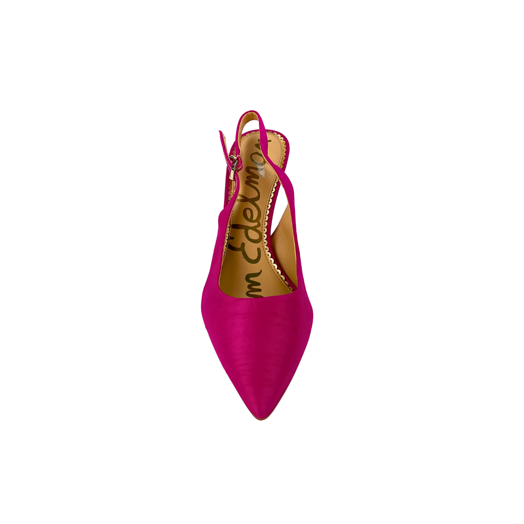 Sam Edelman Hot Pink Slingback Heels
