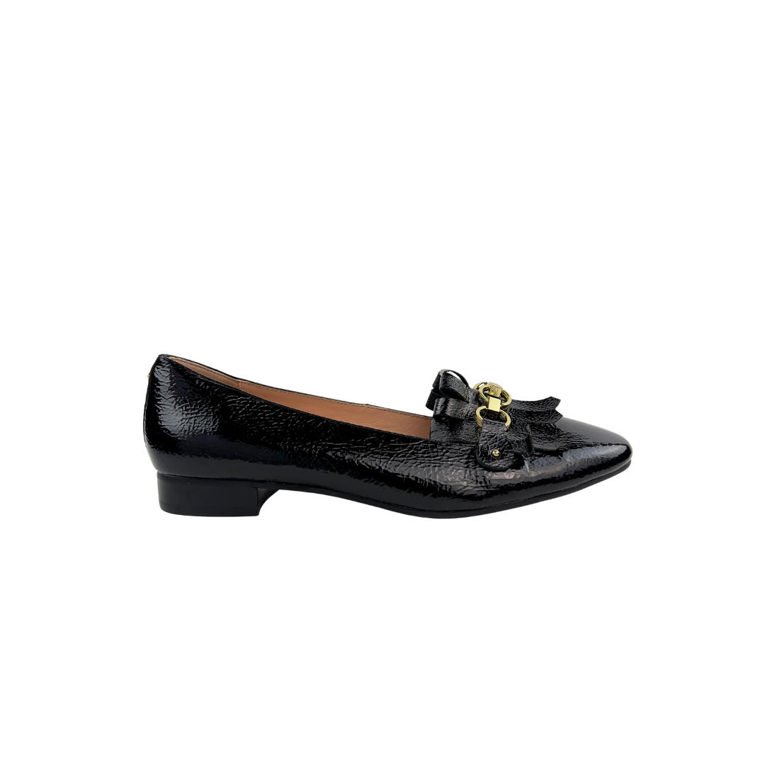 Kate Spade Black Patent Loafer