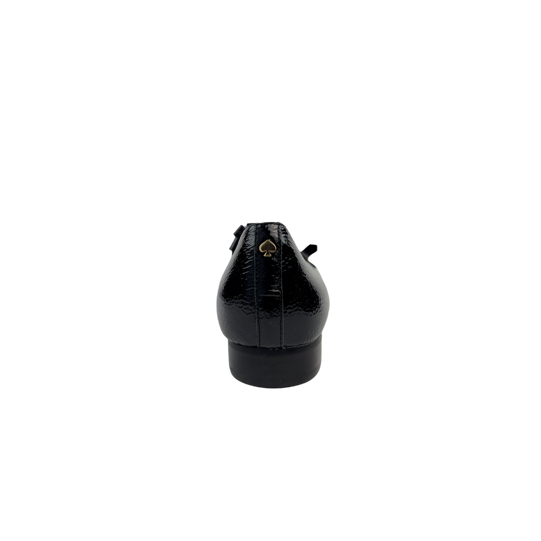 Kate Spade Black Patent Loafer