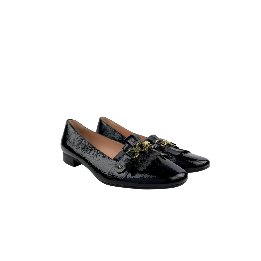 Kate Spade Black Patent Loafer