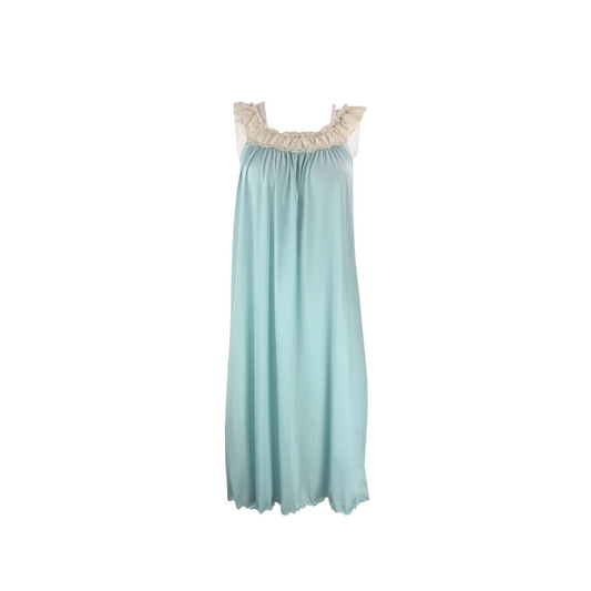 Vintage Mint Green Slip Nightgown