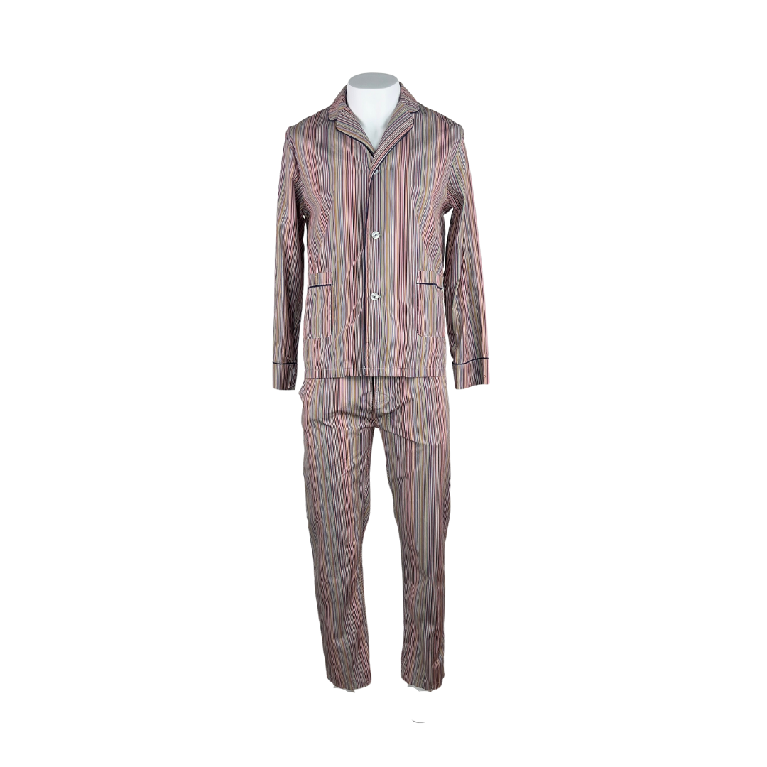 Paul Smith Signature Stripe Pajama Set w/ Pants