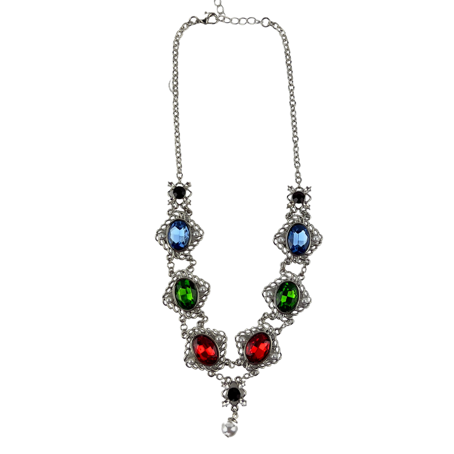 Multi Color Crystal Necklace