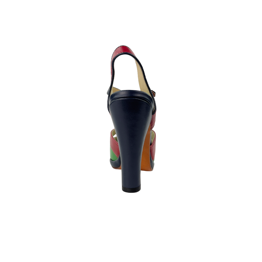 Remix Multi Color Carnival Heels