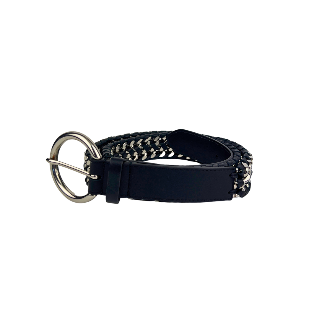 Sandro Silver Chain Belt