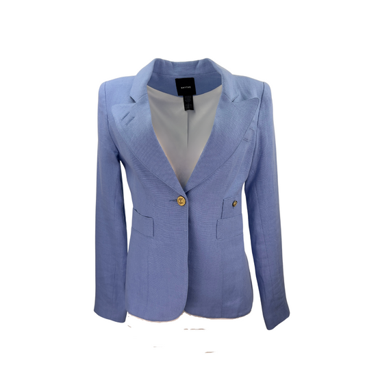 Light Blue Smythe Linen Blazer