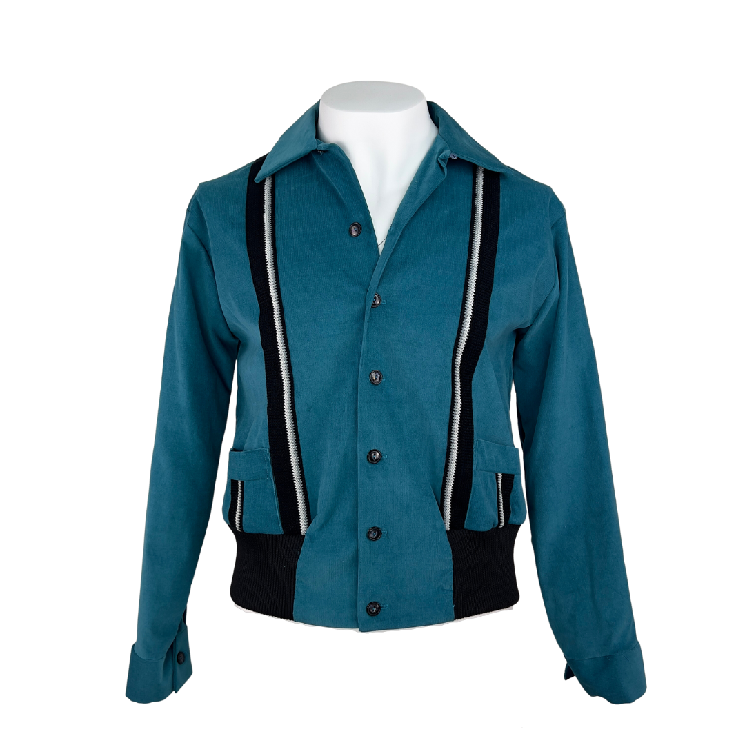Vintage Replica Teal Corduroy Jacket