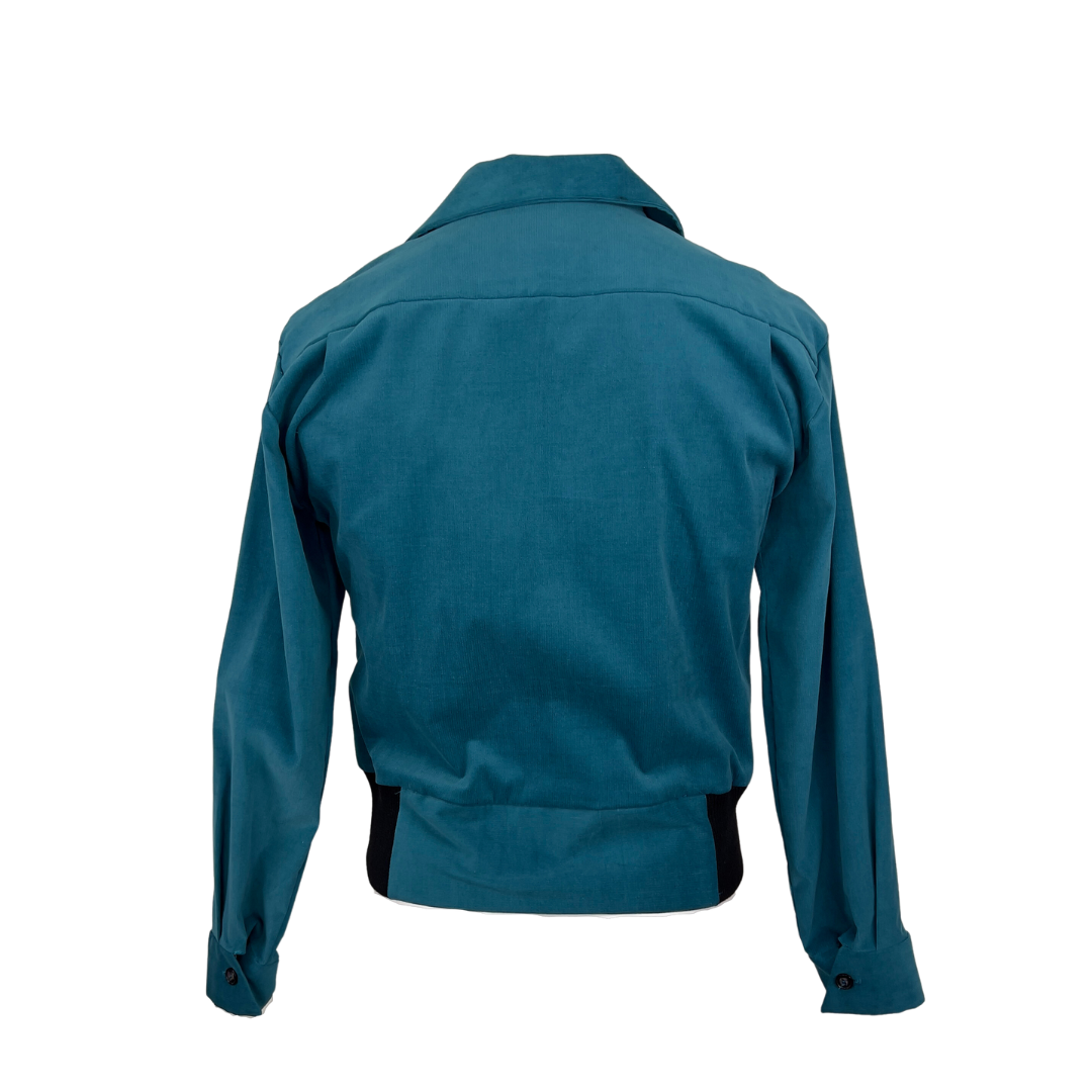 Vintage Replica Teal Corduroy Jacket