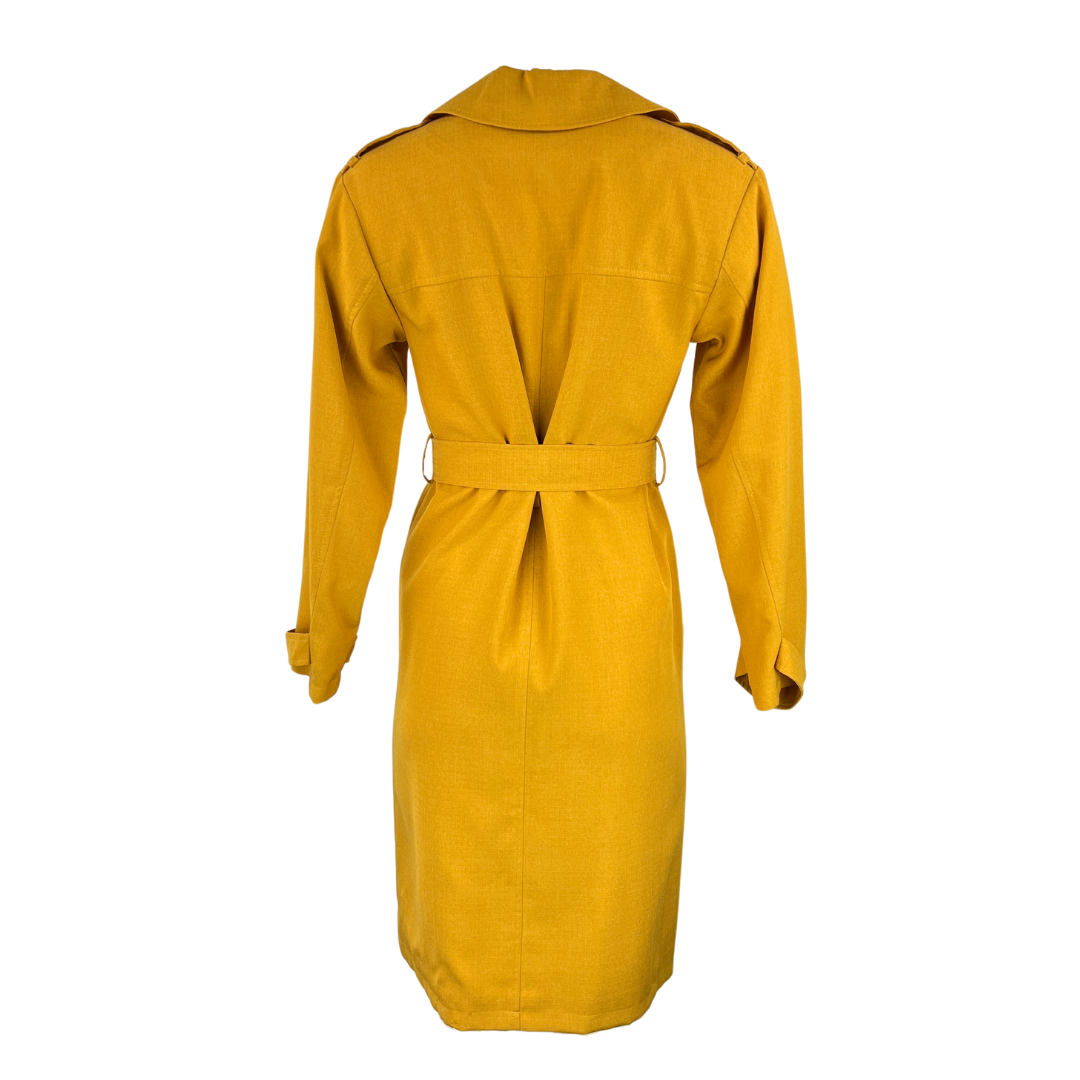 Topshop Mustard Trench Coat